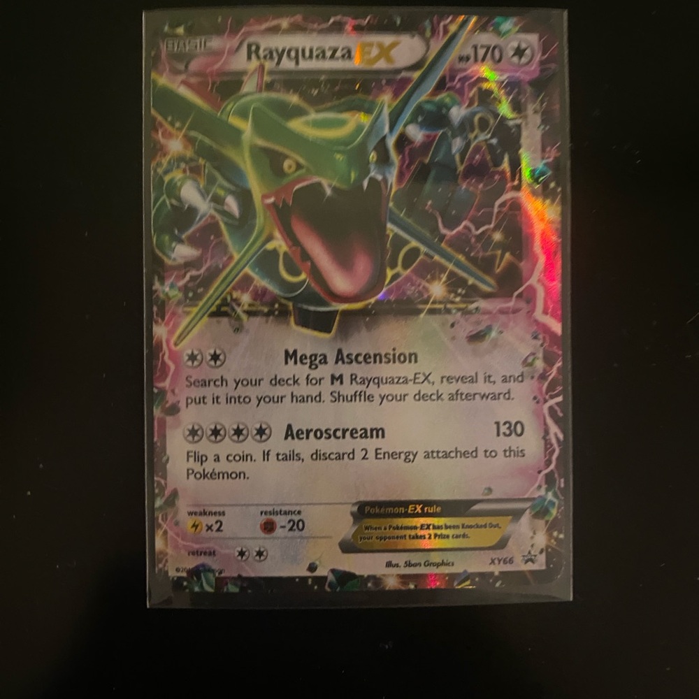 Pokemon Rayquaza Ex